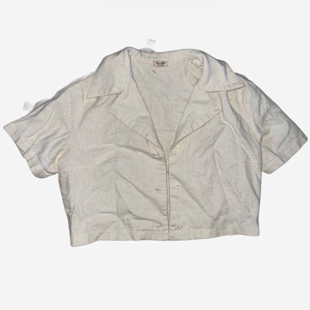 CANVAS CROP TEE